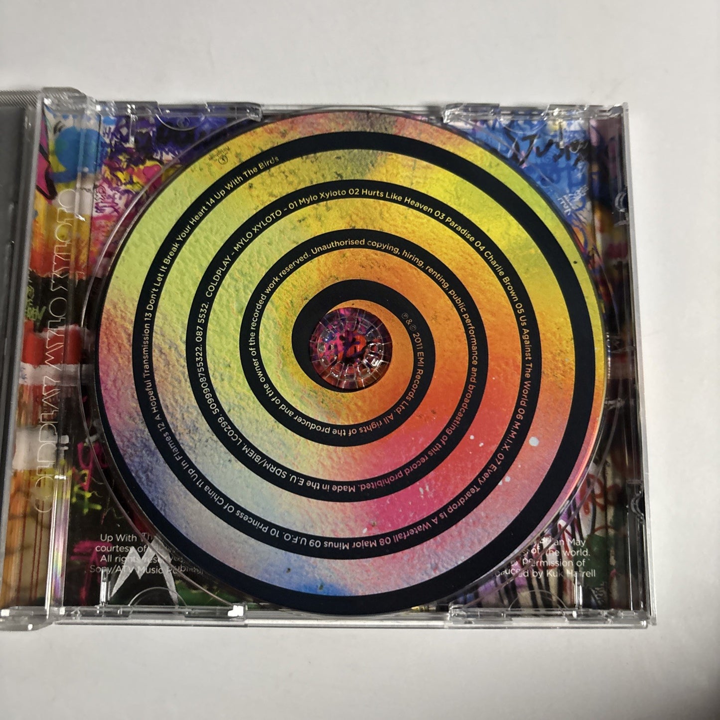 Coldplay – Mylo Xyloto (CD, 2011) Europe 087 5532