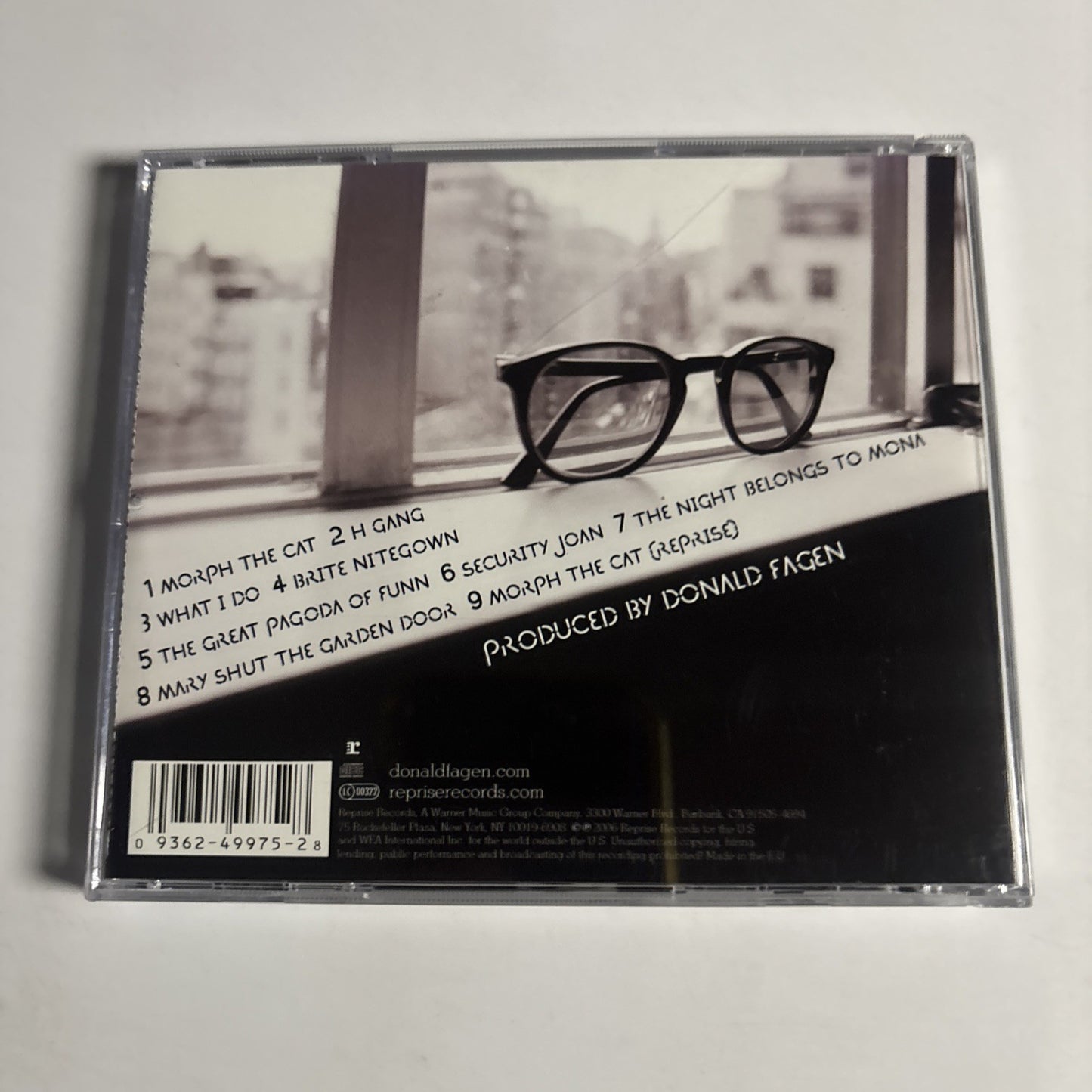 Donald Fagen – Morph The Cat (CD, 2006) Europe 9362-49975-2