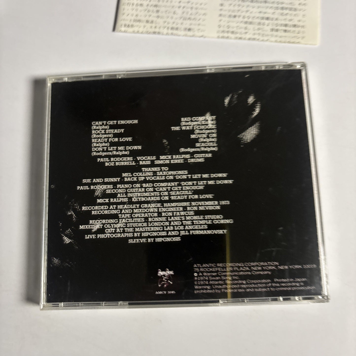 Bad Company – Bad Company (CD, 1997) Japan AMCY-3045