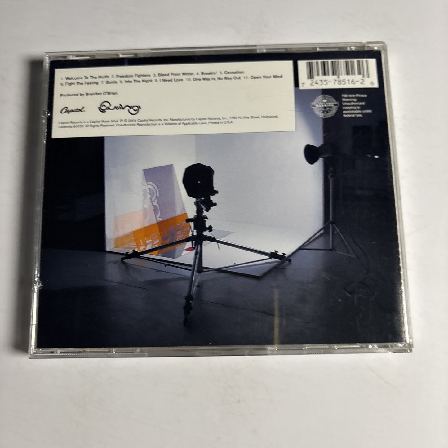 The Music – Welcome To The North (CD, 2004) US CDP 7243 5 78516 2 6