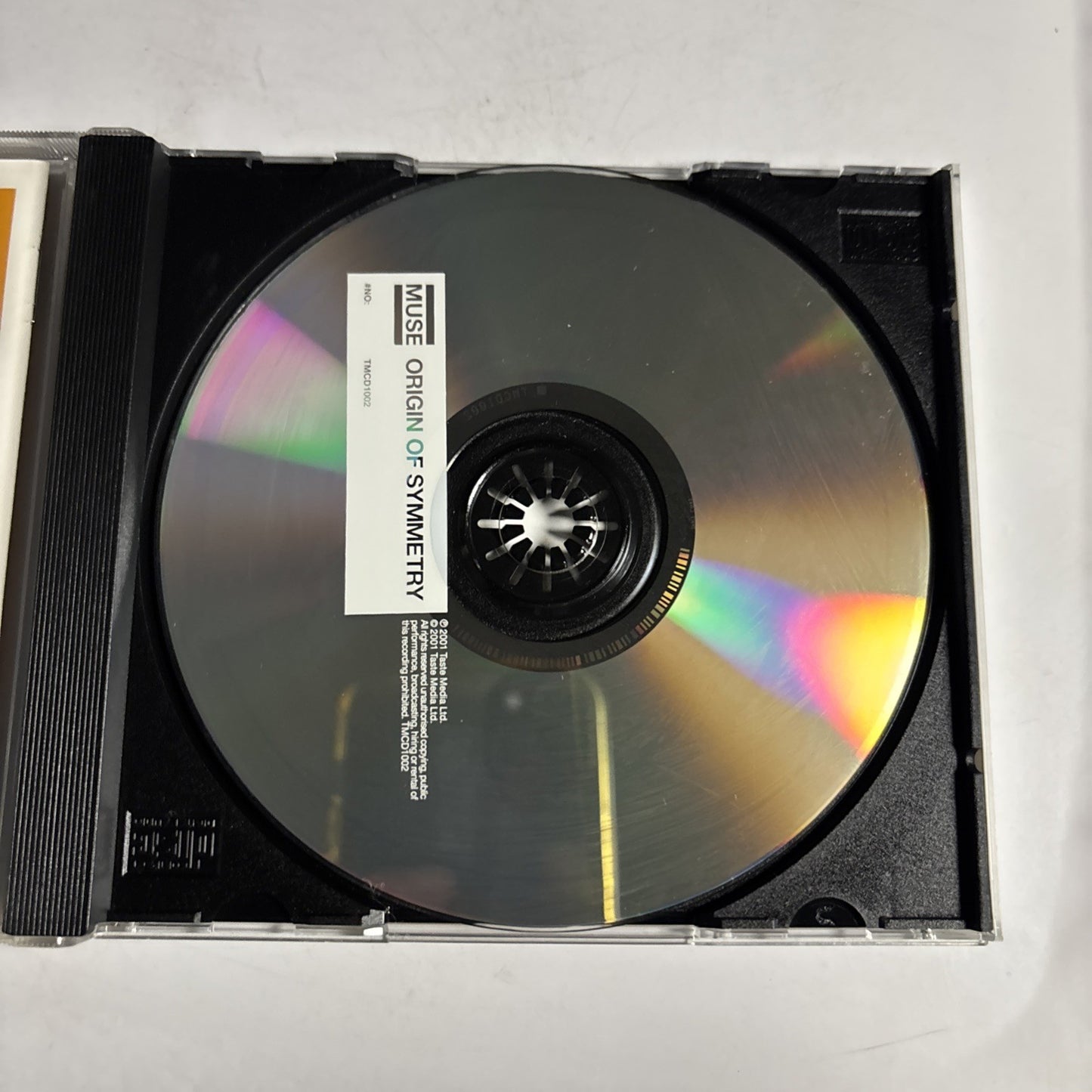 Muse – Origin Of Symmetry (CD, 2001) UK TMCD1002