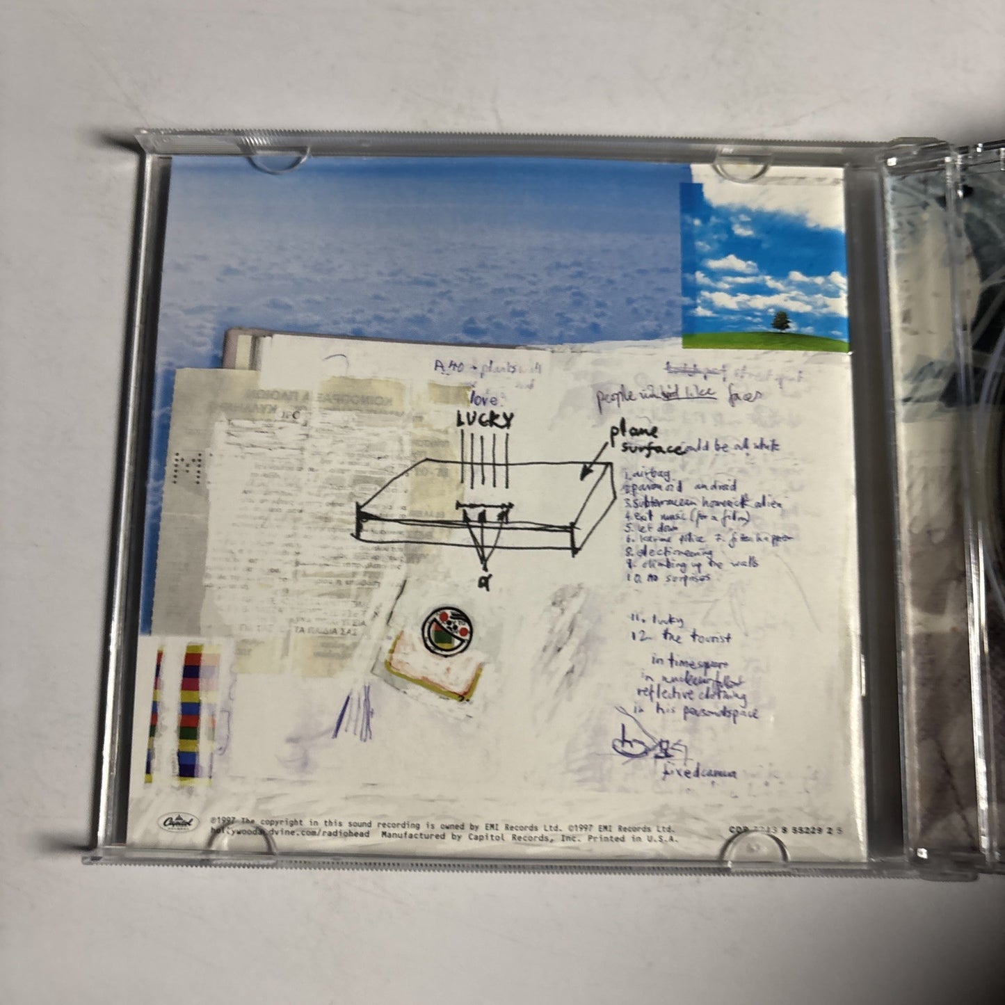 Radiohead – OK Computer (CD, 1997) US CDP 7243 8 55229 2 5
