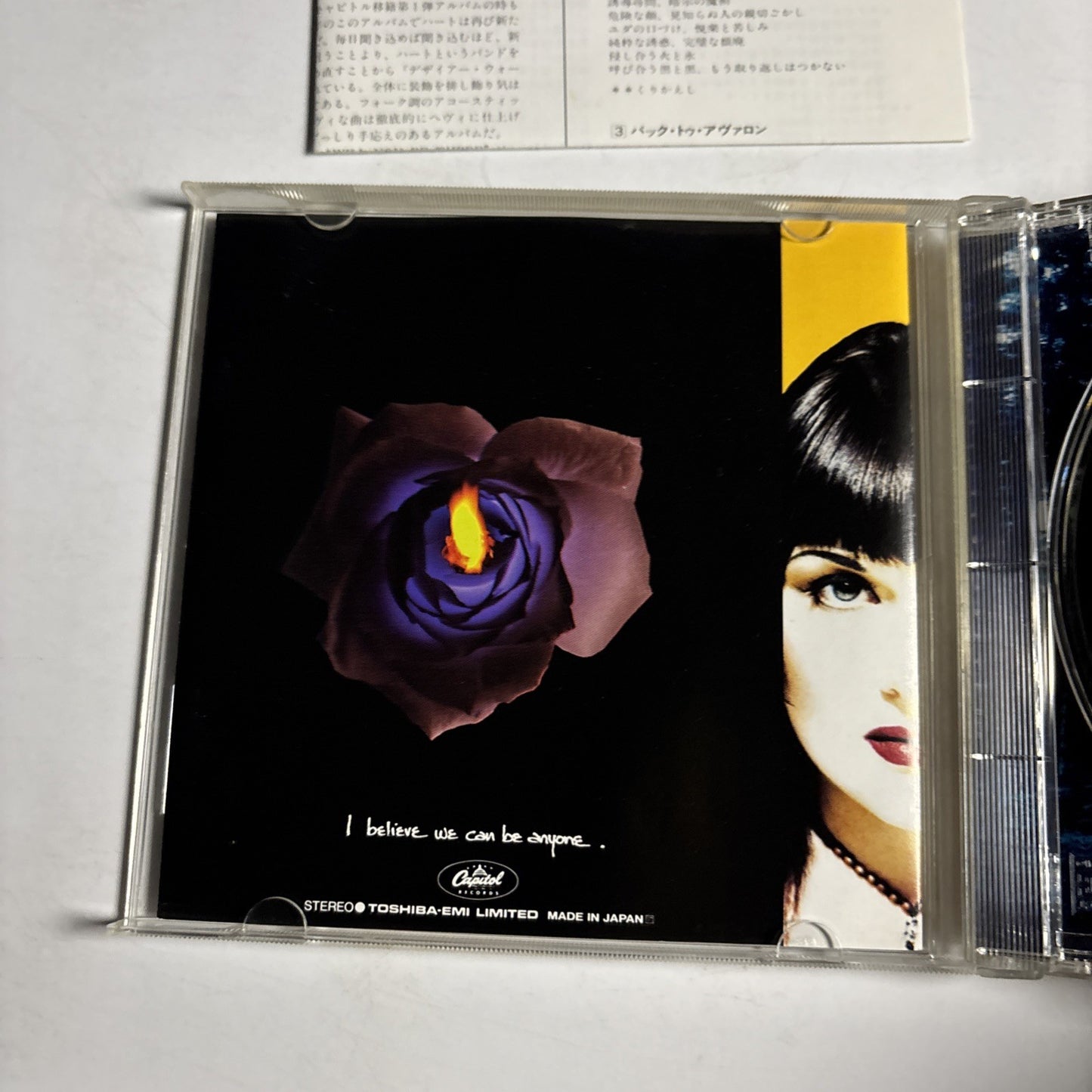 Heart – Desire Walks On (CD, 1993) Japan TOCP-7915