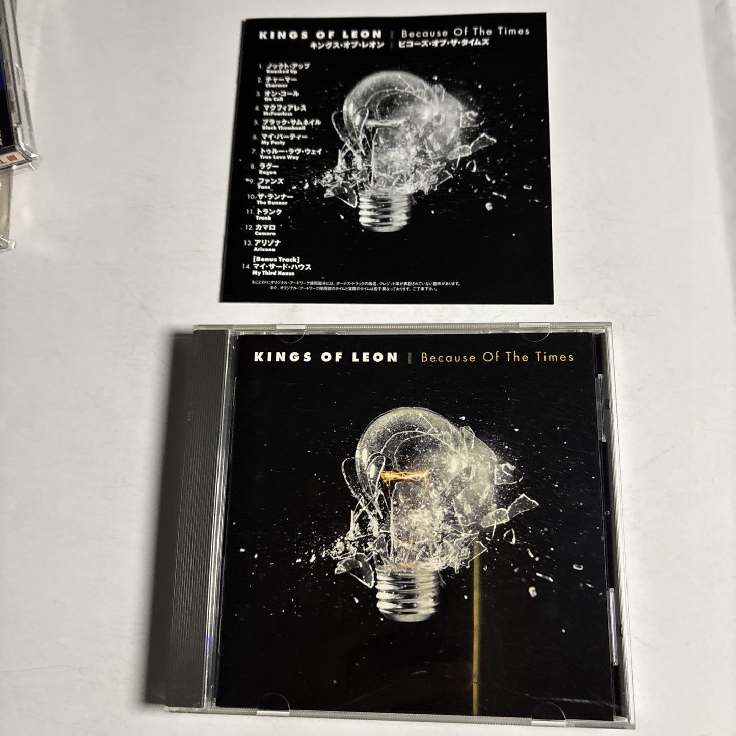 Kings Of Leon – Because Of The Times (CD, 2007) Japan Bonus Track 88697-09197-2