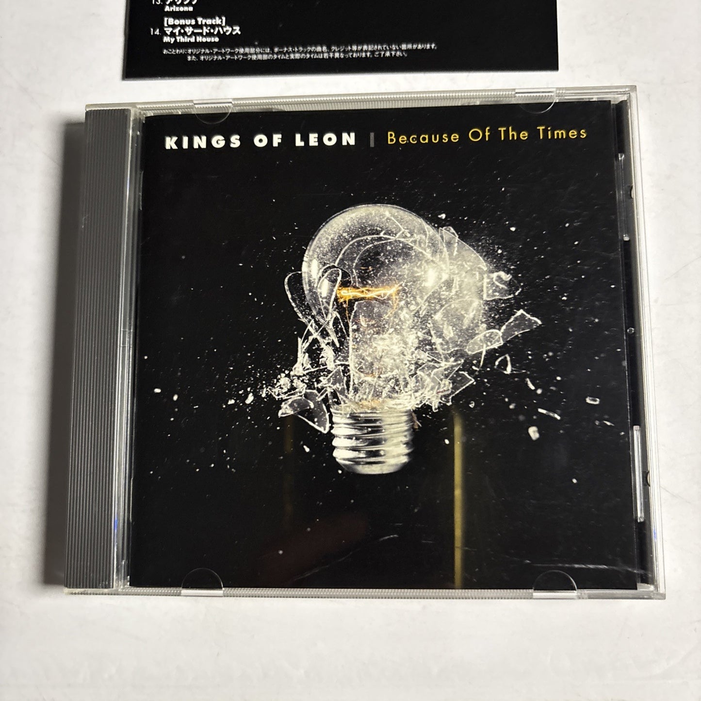 Kings Of Leon – Because Of The Times (CD, 2007) Japan Bonus Track 88697-09197-2