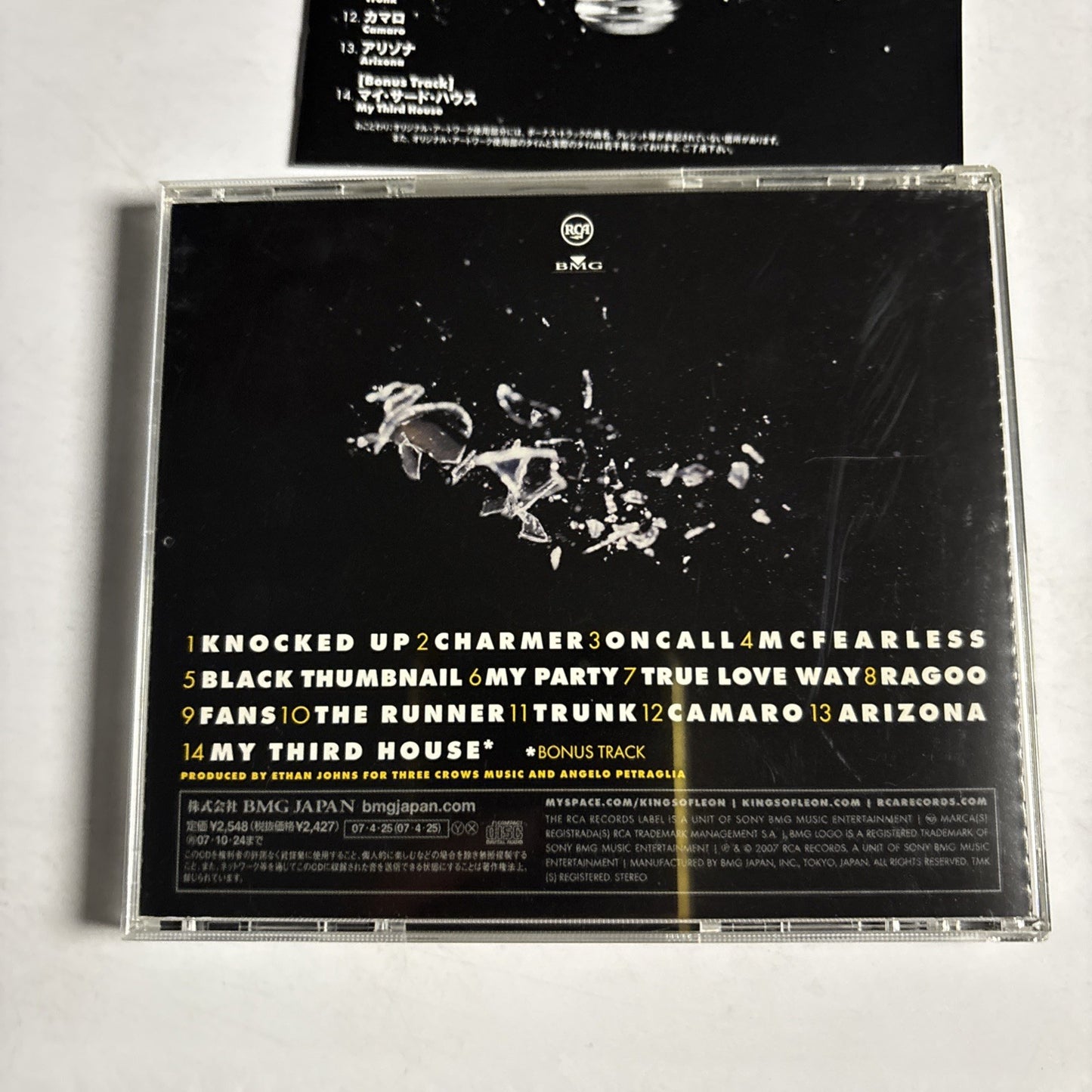 Kings Of Leon – Because Of The Times (CD, 2007) Japan Bonus Track 88697-09197-2