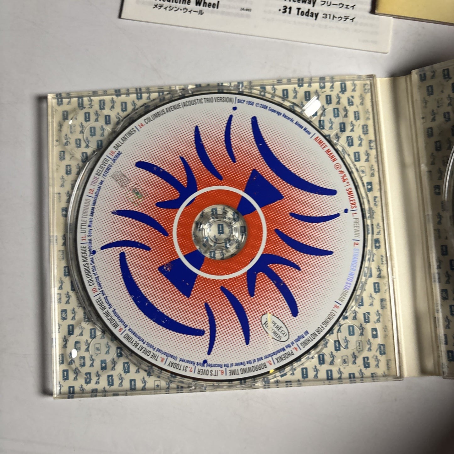 Aimee Mann – @#%&*! Smilers (CD + DVD, 2008) Japan Bonus Track SICP 1950~1