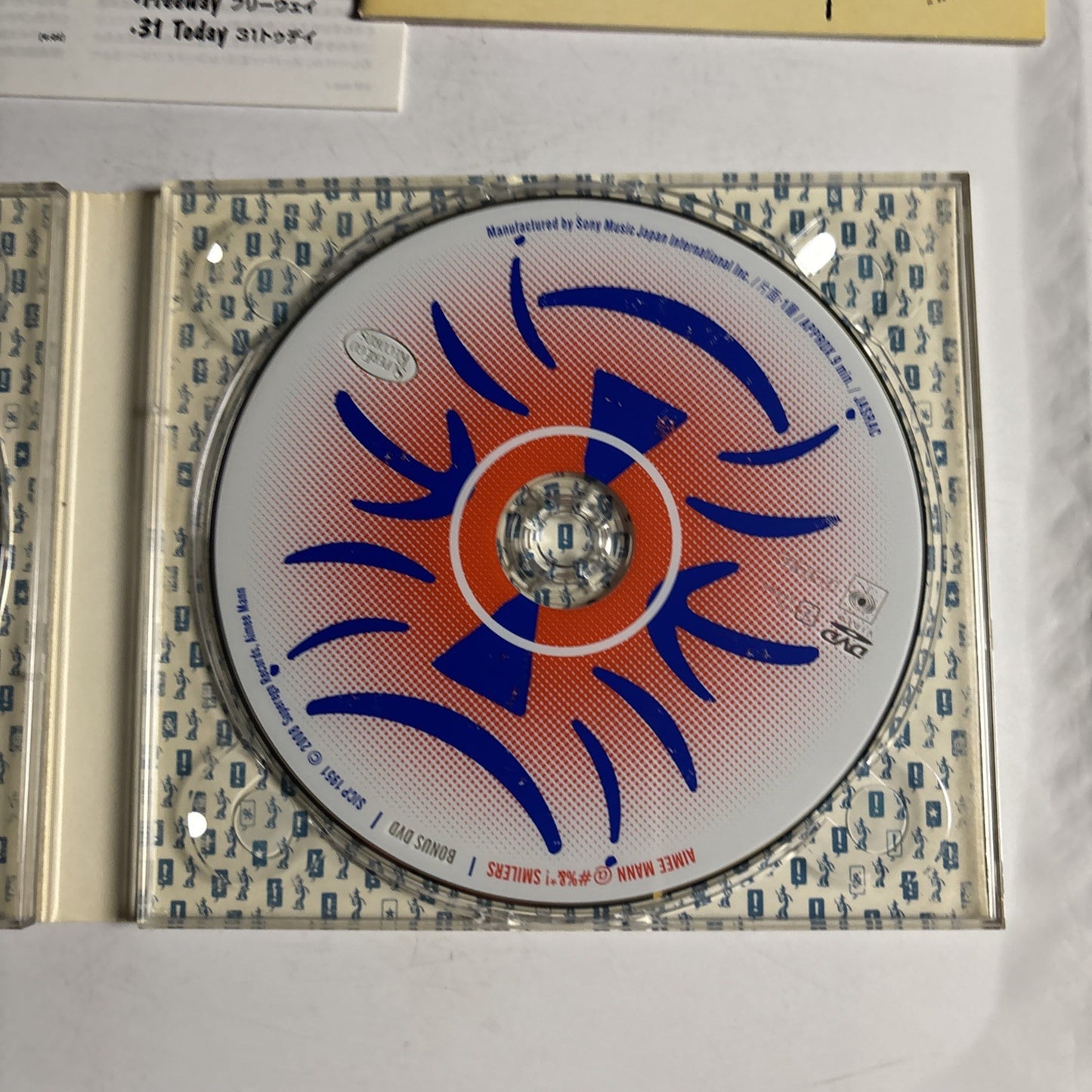 Aimee Mann – @#%&*! Smilers (CD + DVD, 2008) Japan Bonus Track SICP 1950~1