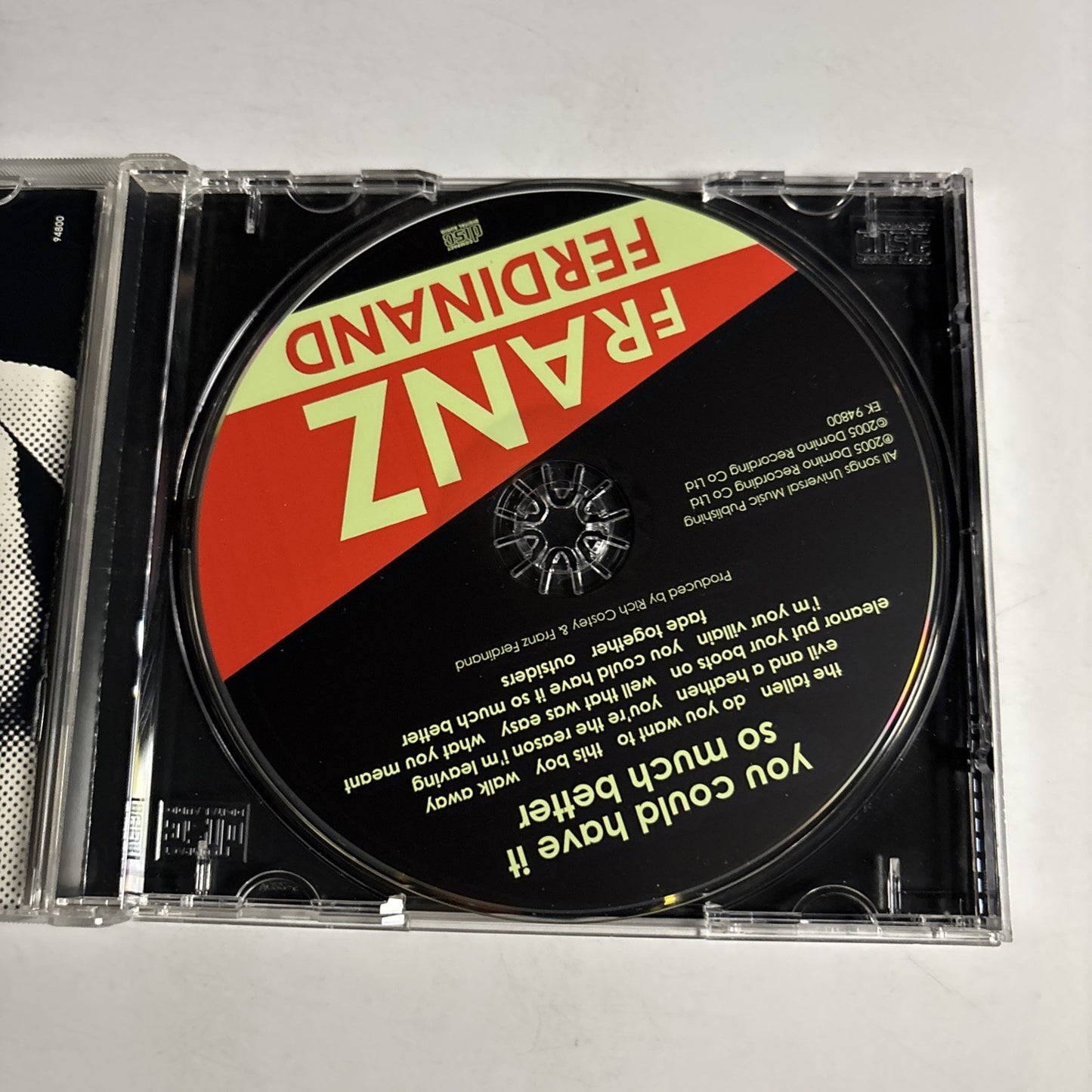 Franz Ferdinand – You Could Have It So Much Better (CD, 2005) US EK 94800