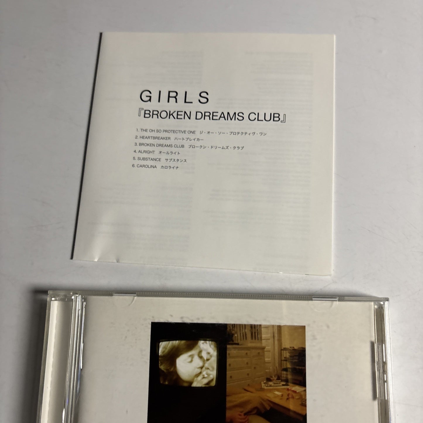 Girls – Broken Dreams Club (CD, 2010) Japan YRCG-90044