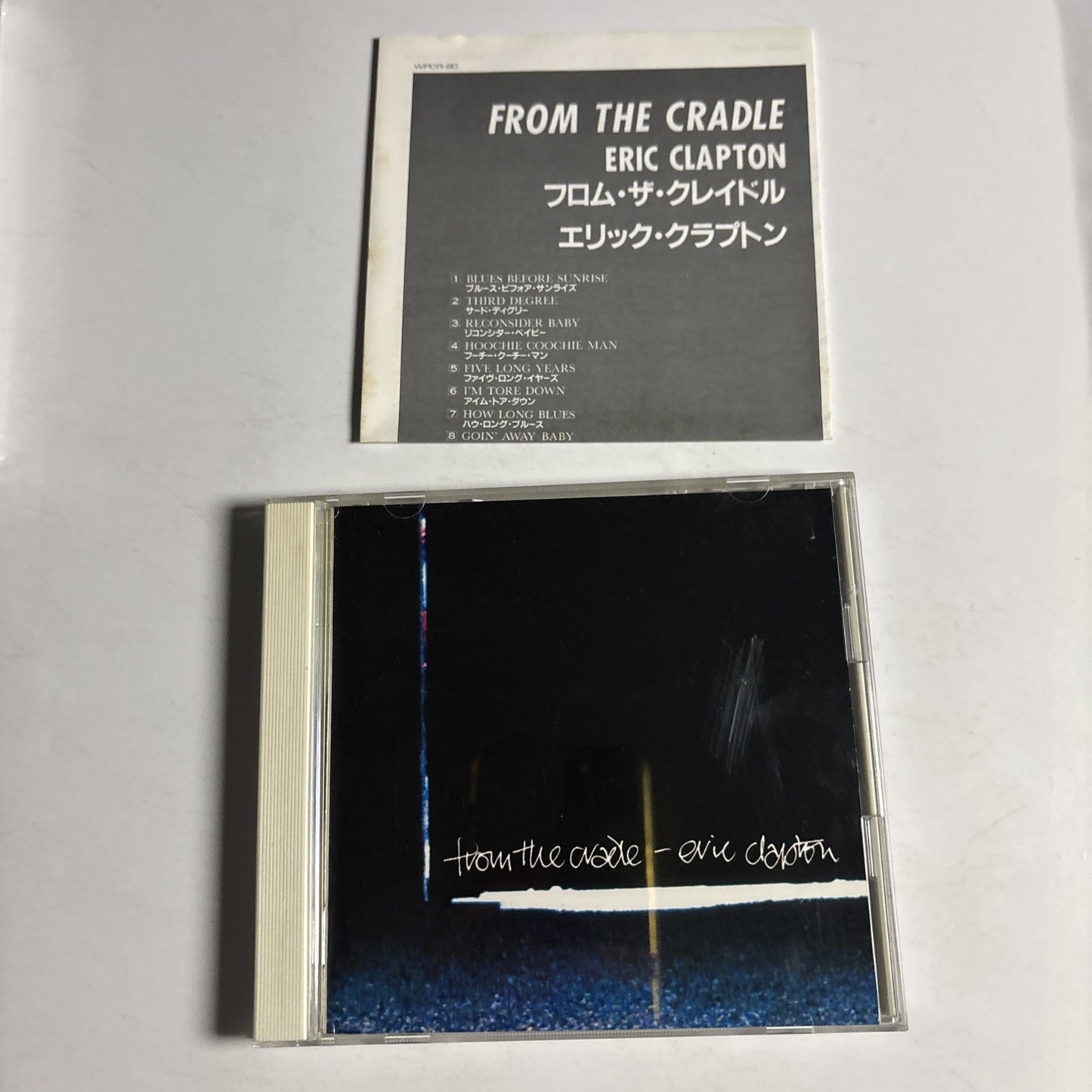 Eric Clapton – From The Cradle (CD, 1994)  Japan WPCR-90