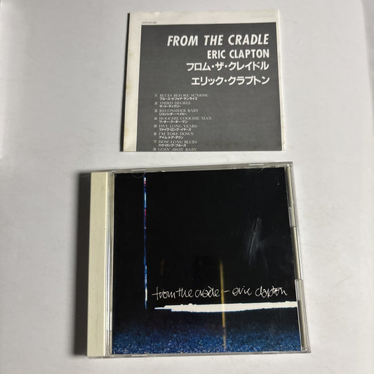 Eric Clapton – From The Cradle (CD, 1994)  Japan WPCR-90