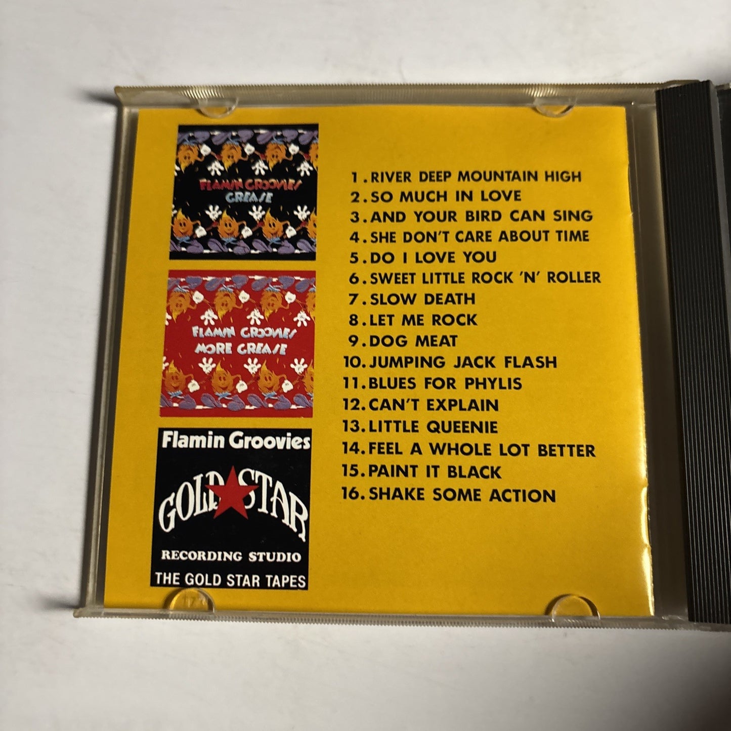 The Flamin' Groovies – Sixteen Tunes (CD, 1990) Japan TECP-25360