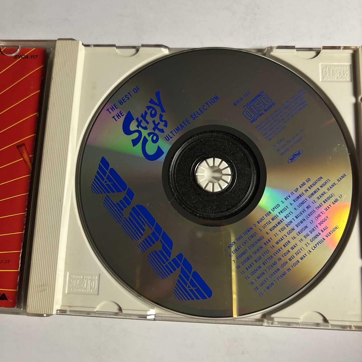 Stray Cats – The Best Of The Stray Cats ~ Ultimate Selection (CD, 1991) Japan