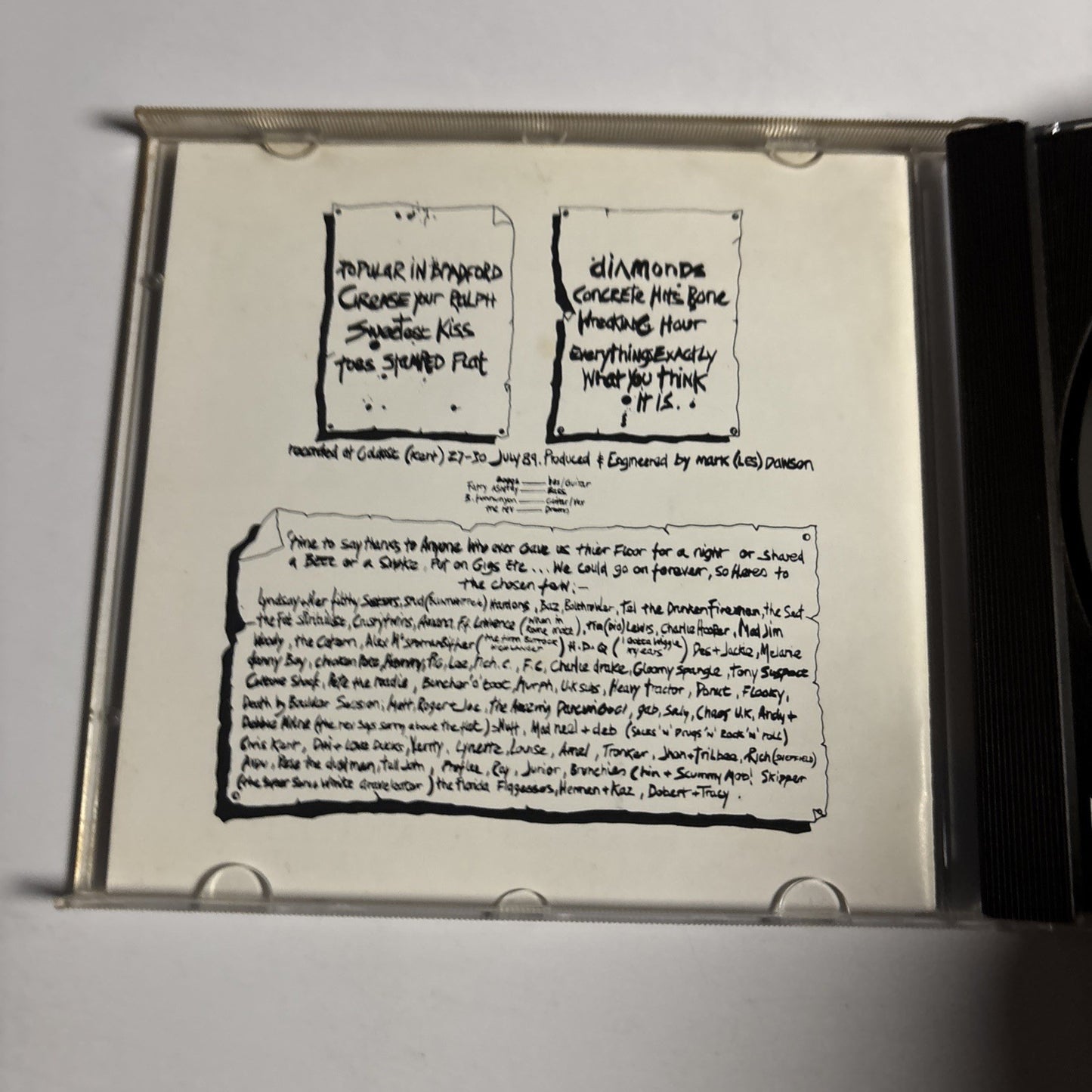 The Abs – Mentalenema (CD, 1991) Japan TECP-23788