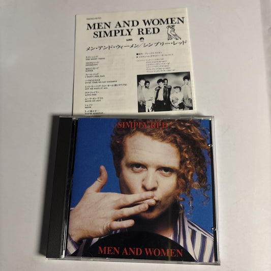 Simply Red – Men And Women (CD, 1987) Japan 32XD-670