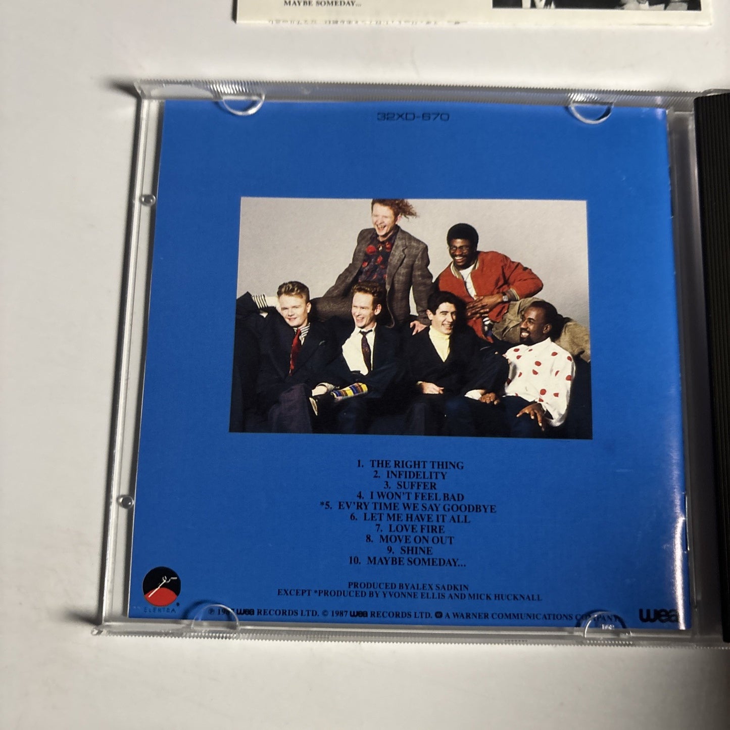 Simply Red – Men And Women (CD, 1987) Japan 32XD-670