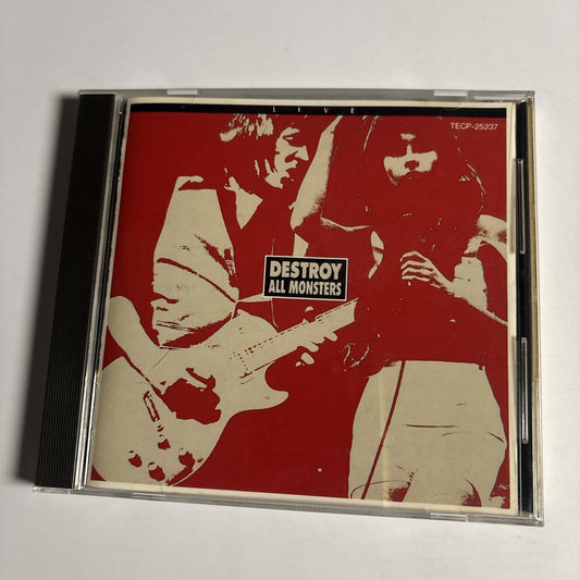Destroy All Monsters – Live (CD, 1990) Japan TECP-25237