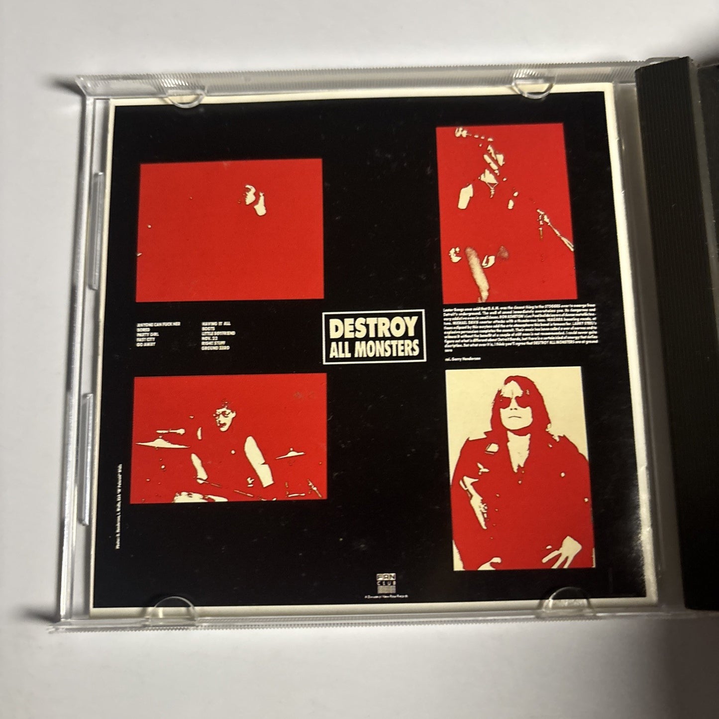 Destroy All Monsters – Live (CD, 1990) Japan TECP-25237