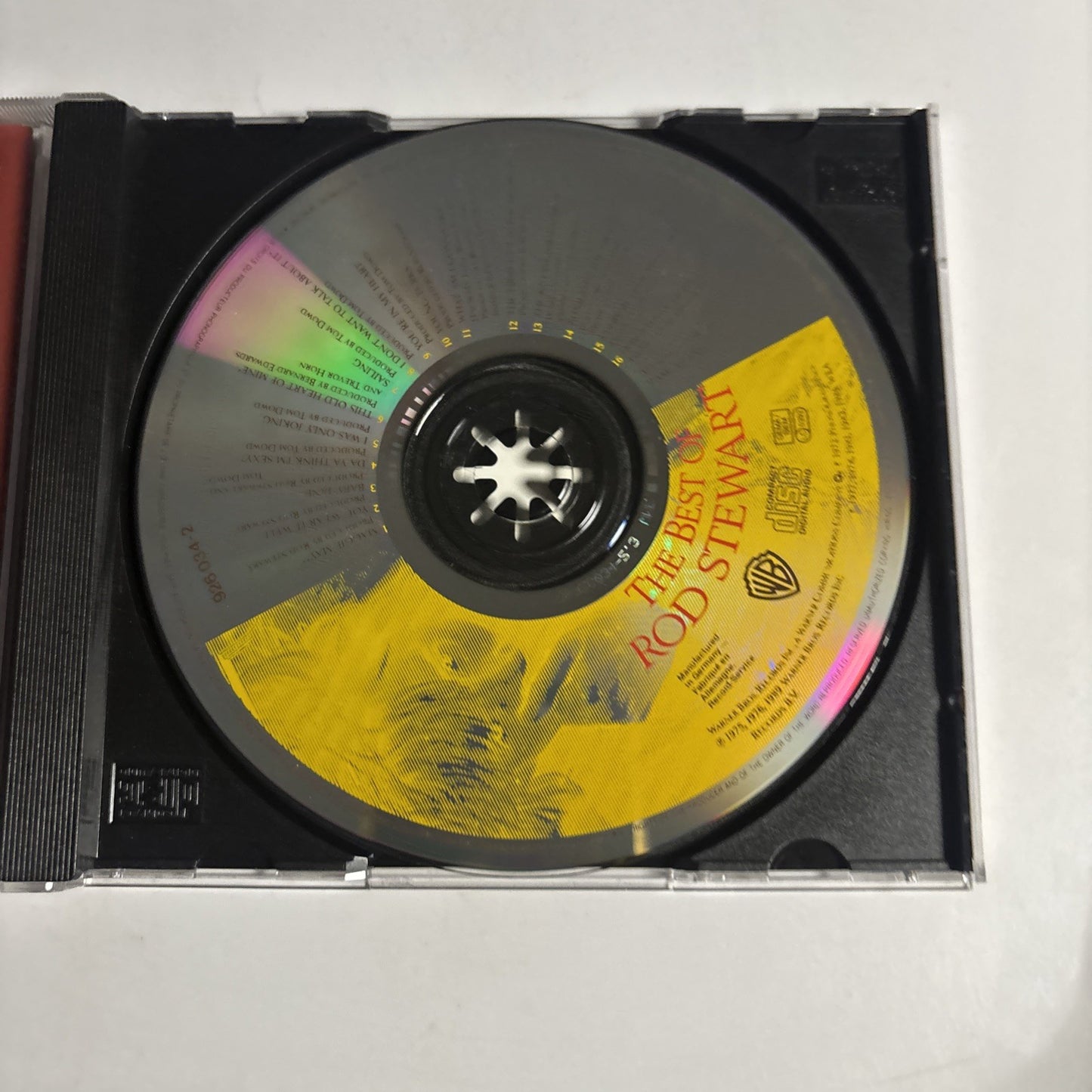 Rod Stewart – The Best Of Rod Stewart (CD, 1989) Europe 7599-26034-2