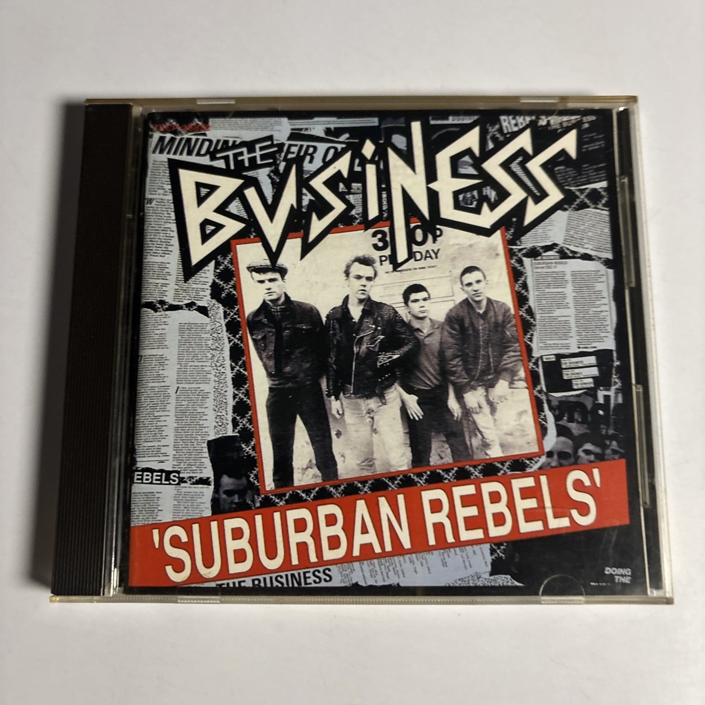 The Business – Suburban Rebels / Smash The Disco's (CD, 1991) Japan TECP-25832