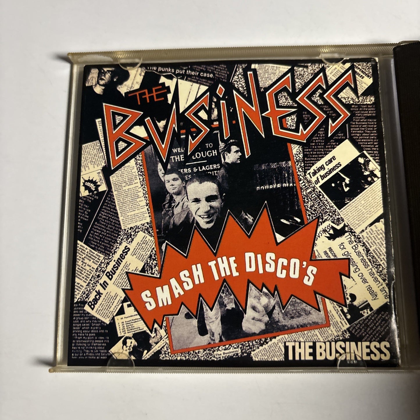 The Business – Suburban Rebels / Smash The Disco's (CD, 1991) Japan TECP-25832