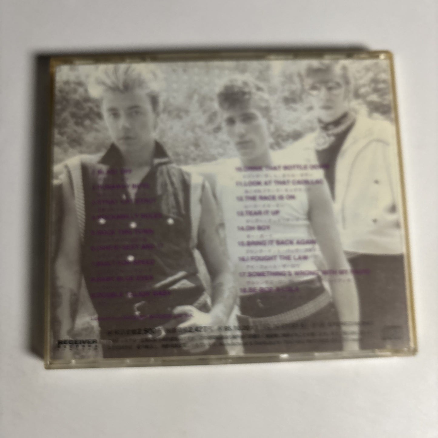 Stray Cats – Live - Tear It Up (CD, 1993) Japan TECX-25595