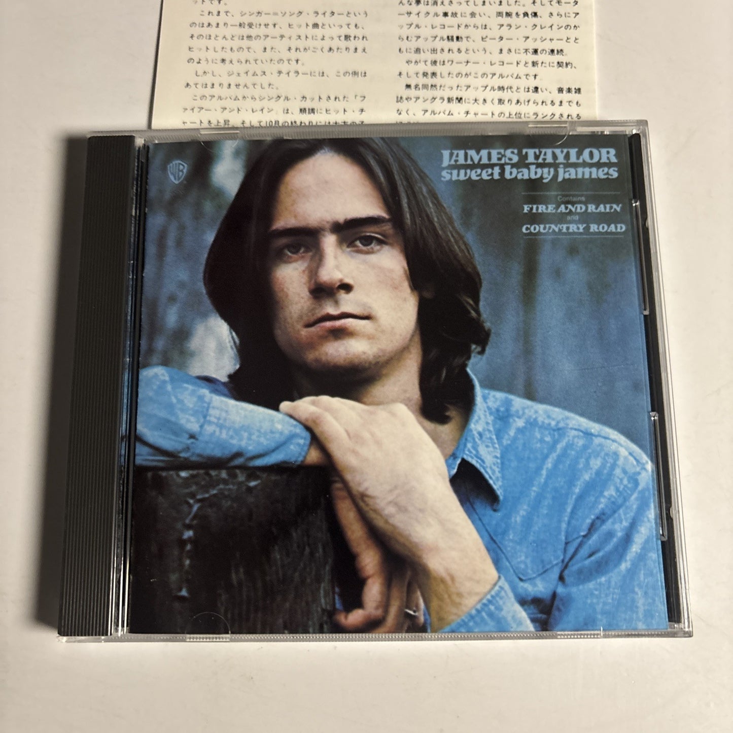 James Taylor – Sweet Baby James (CD, 1988) Japan 20P2-2091