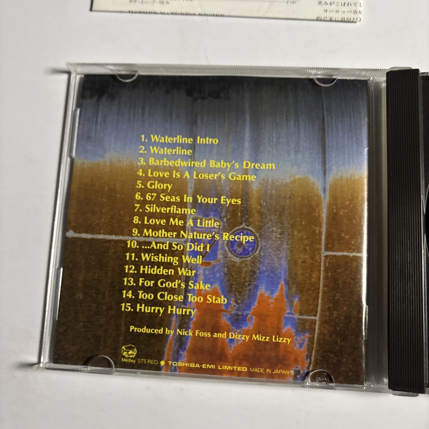 Dizzy Mizz Lizzy – Dizzy Mizz Lizzy (CD, 1995) Japan Bonus Track TOCP-8460