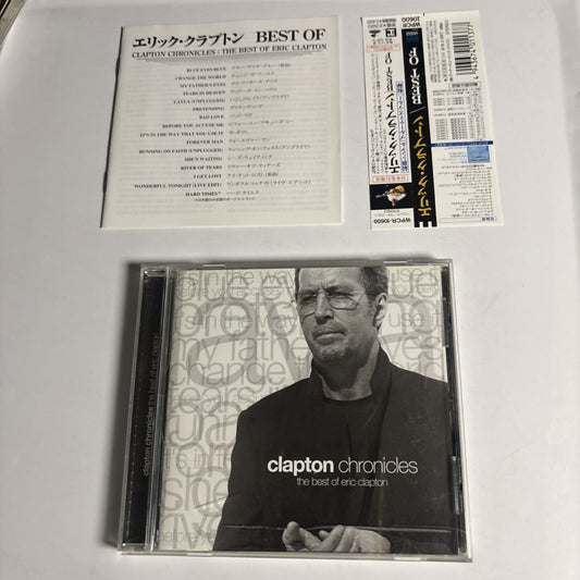 Clapton Chronicles - The Best Of Eric Clapton (CD, 1999) Japan WPCR-10600 obi