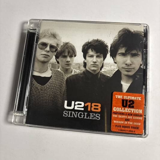 U2 – U218 Singles (CD, 2006) Europe Super Jewel Case 0602517135420