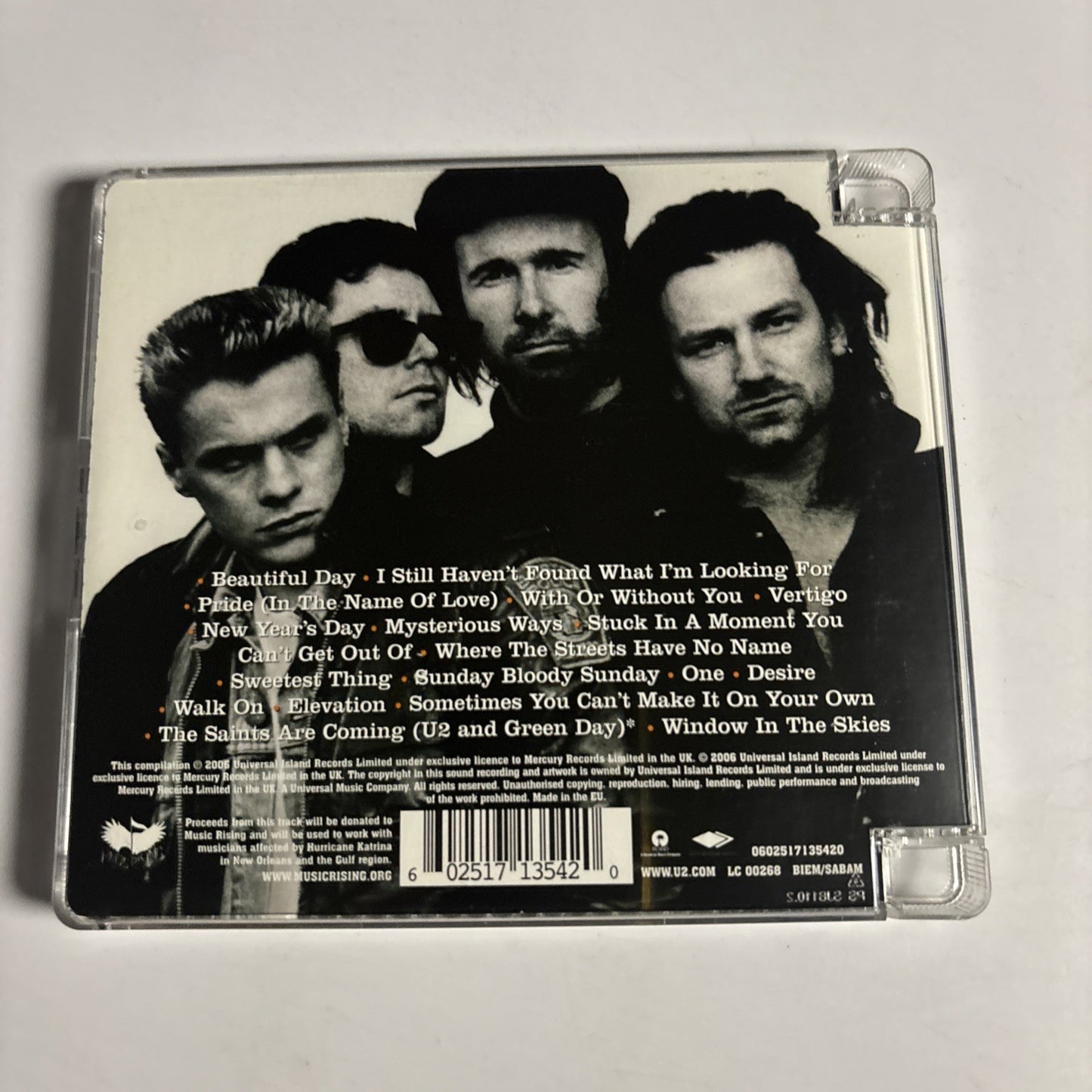 U2 – U218 Singles (CD, 2006) Europe Super Jewel Case 0602517135420