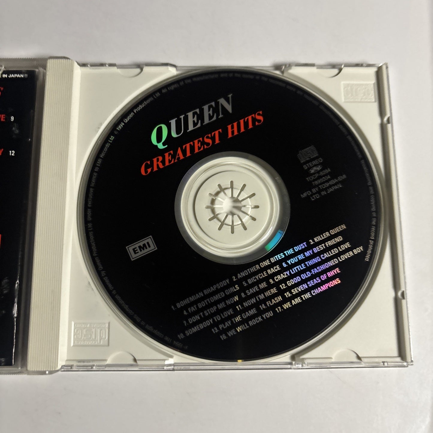 Queen – Greatest Hits (CD, 1994)  Japan TOCP-8284