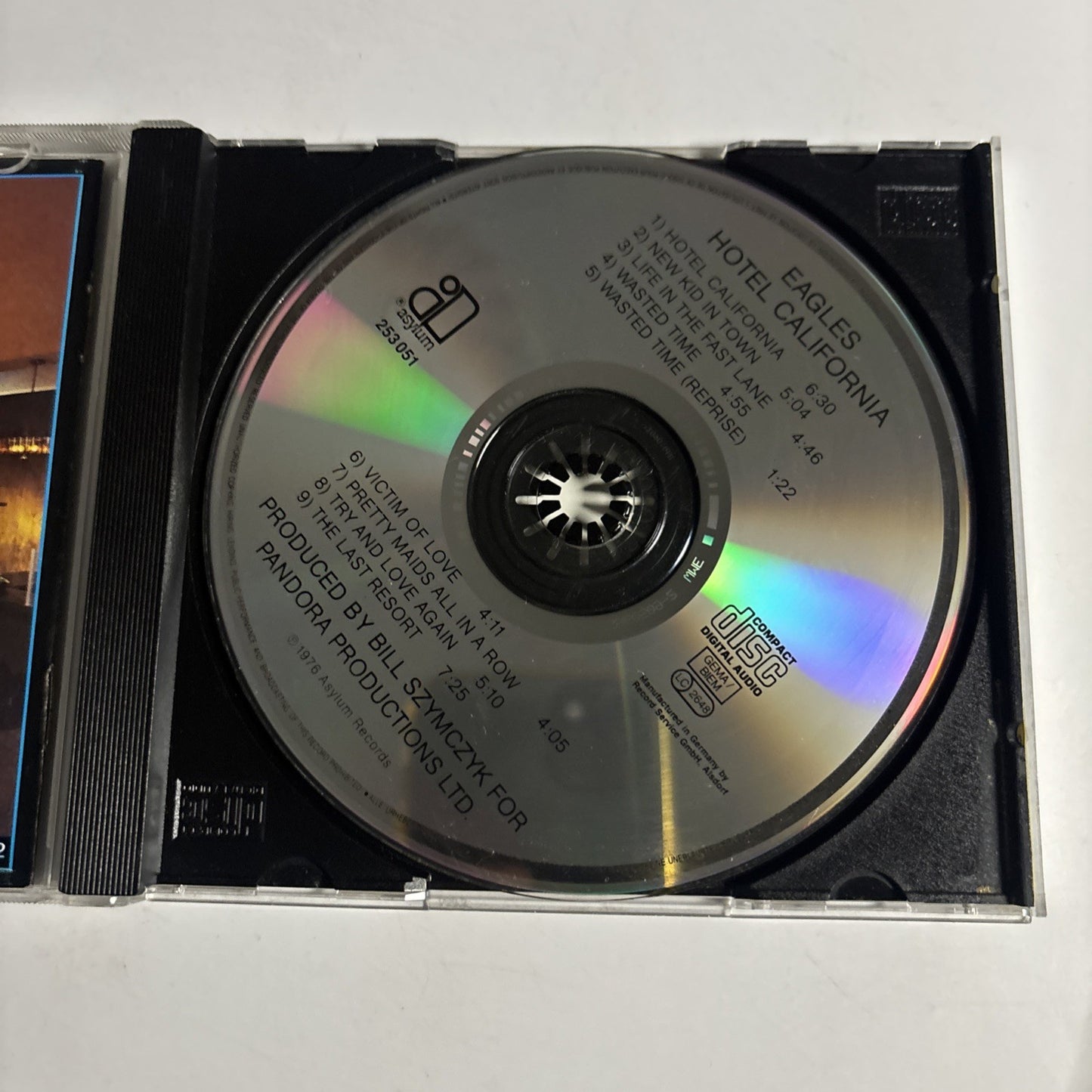 Eagles – Hotel California (CD, 1994)  Germany 7559-60509-2