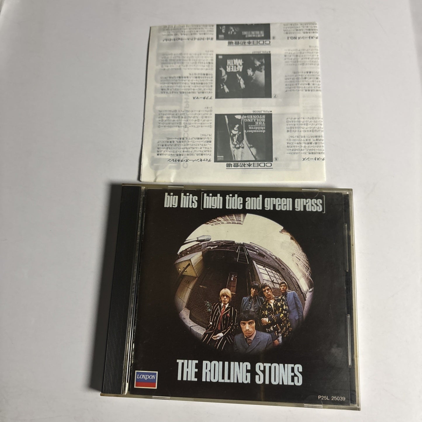 The Rolling Stones – Big Hits [High Tide And Green Grass] (CD, 1989) Japan