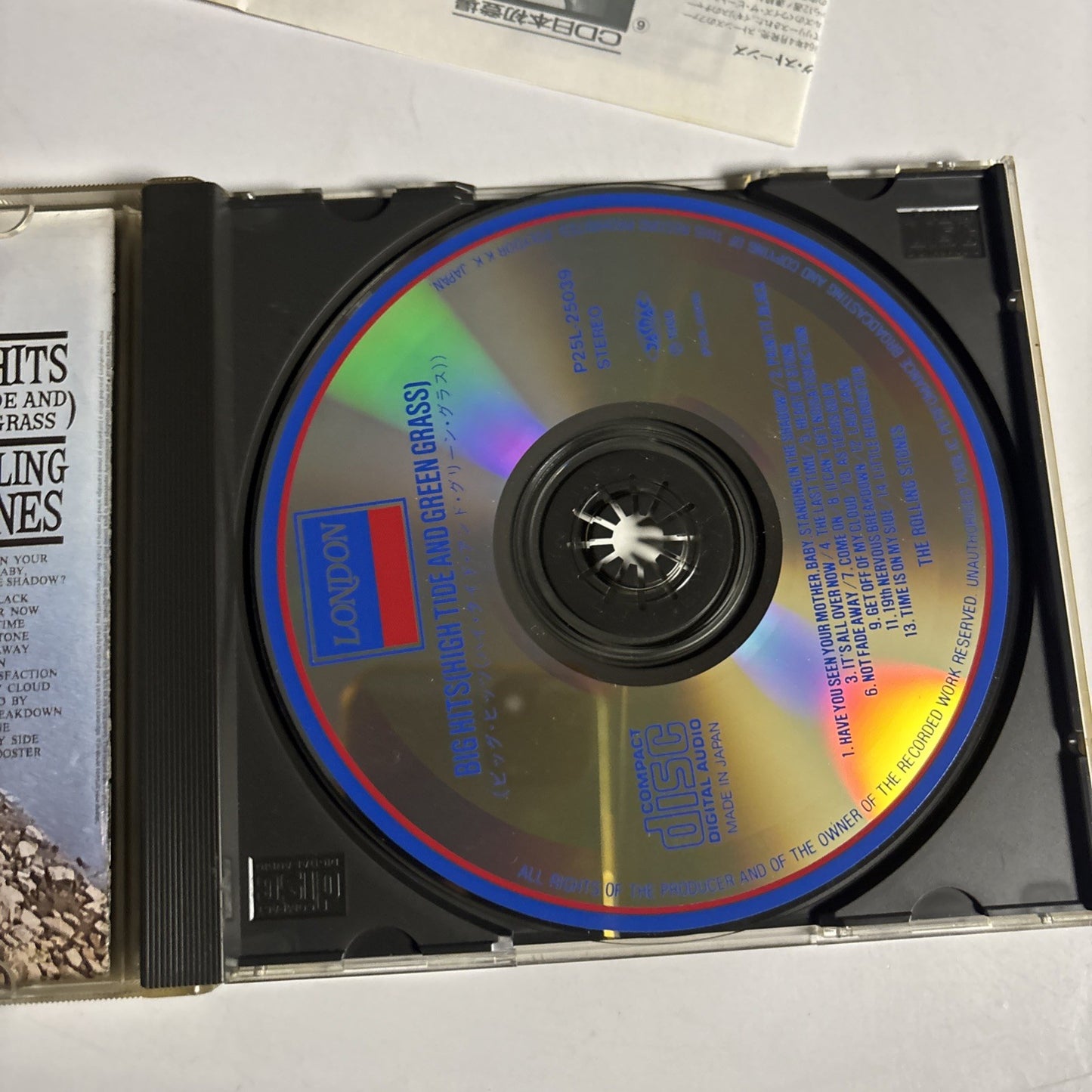 The Rolling Stones – Big Hits [High Tide And Green Grass] (CD, 1989) Japan