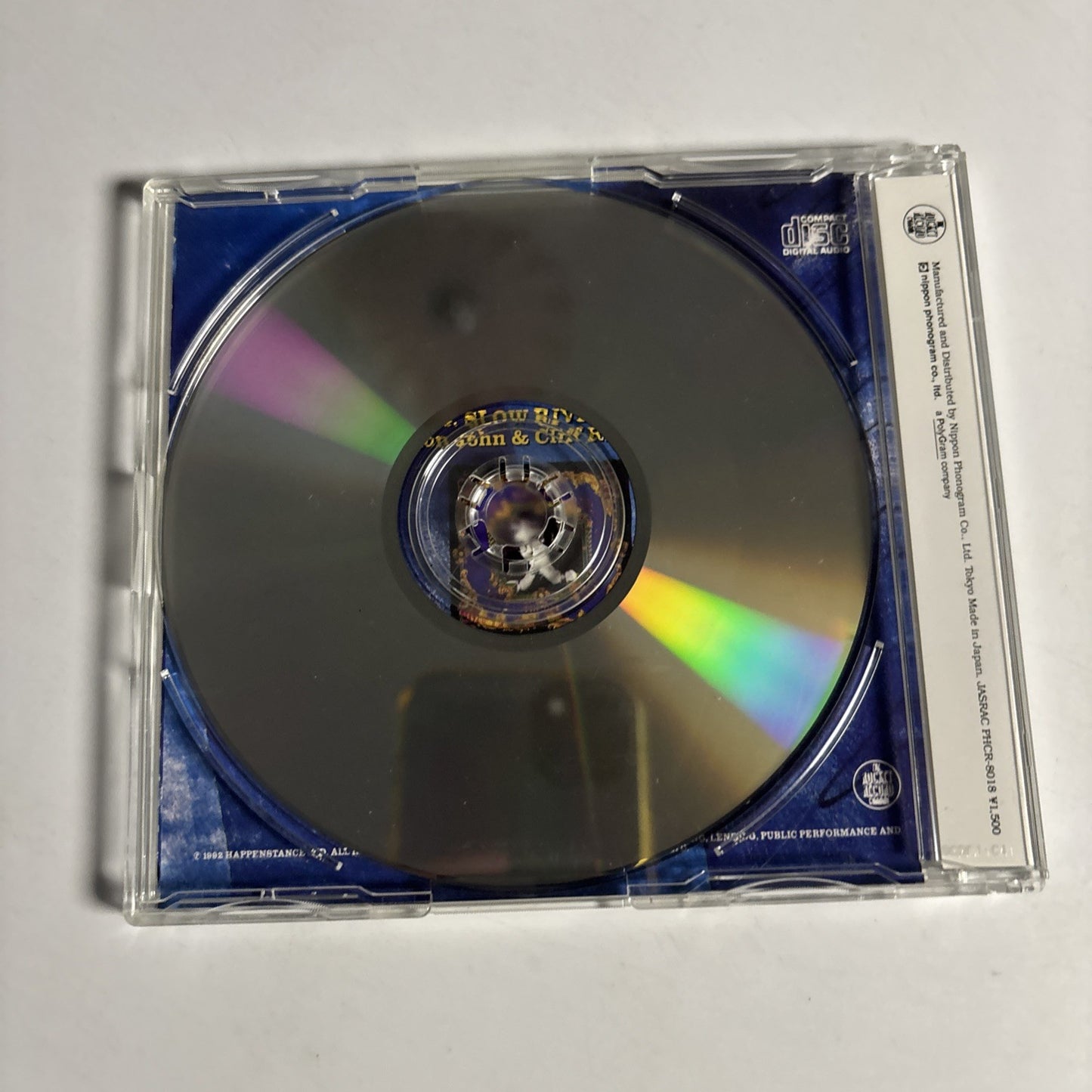 Elton John, Eric Clapton – Runaway Train (CD, 1992) Japan PHCR-8018