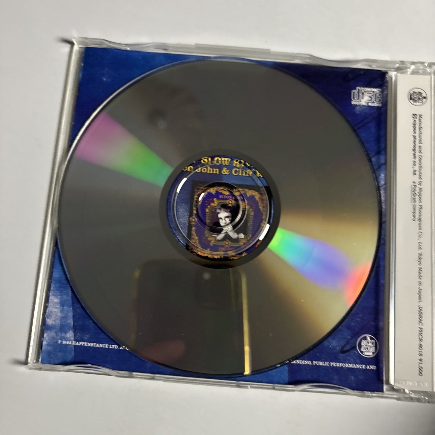 Elton John, Eric Clapton – Runaway Train (CD, 1992) Japan PHCR-8018