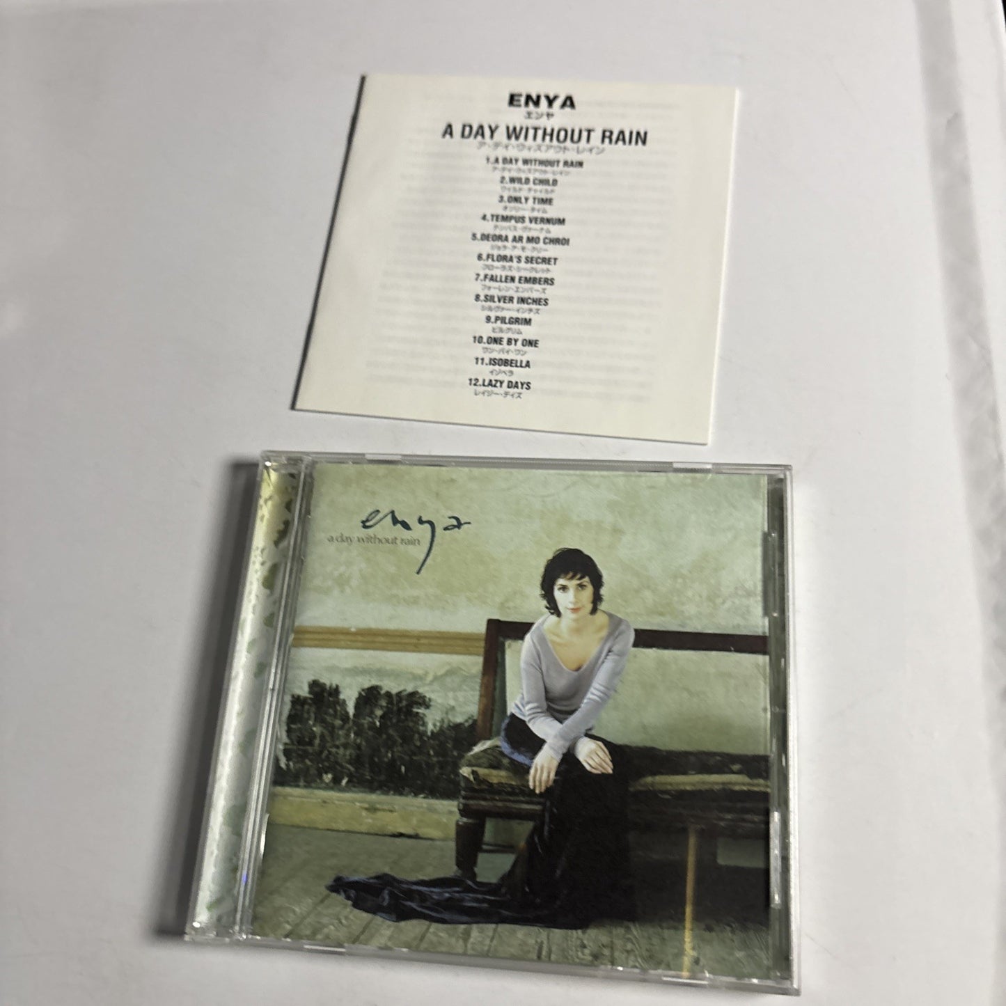 Enya – A Day Without Rain (CD, 2000) Japan WPCR-11000