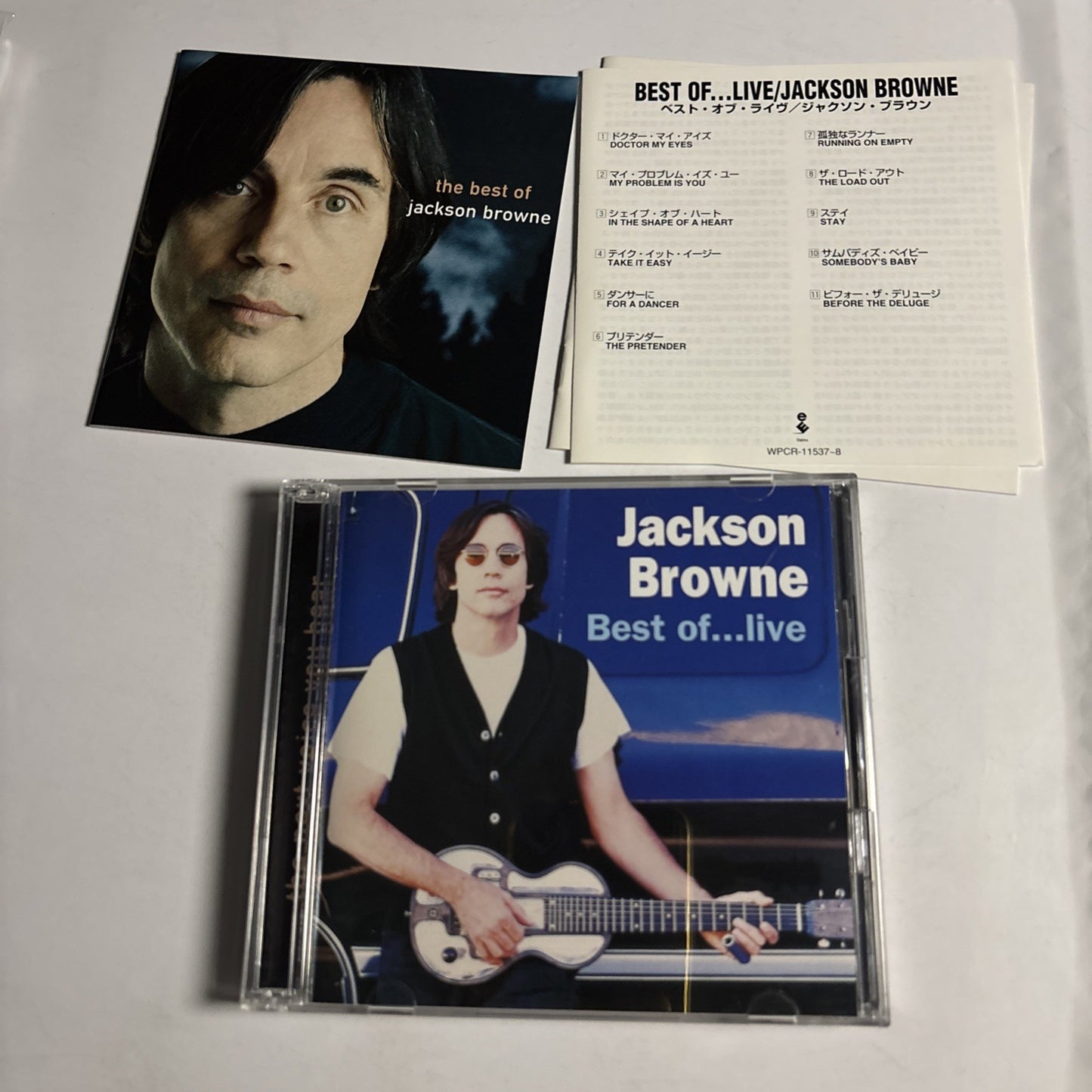 Jackson Browne – Best Of...Live / The Next Voice You Hear Best Of CD 2003 Japan