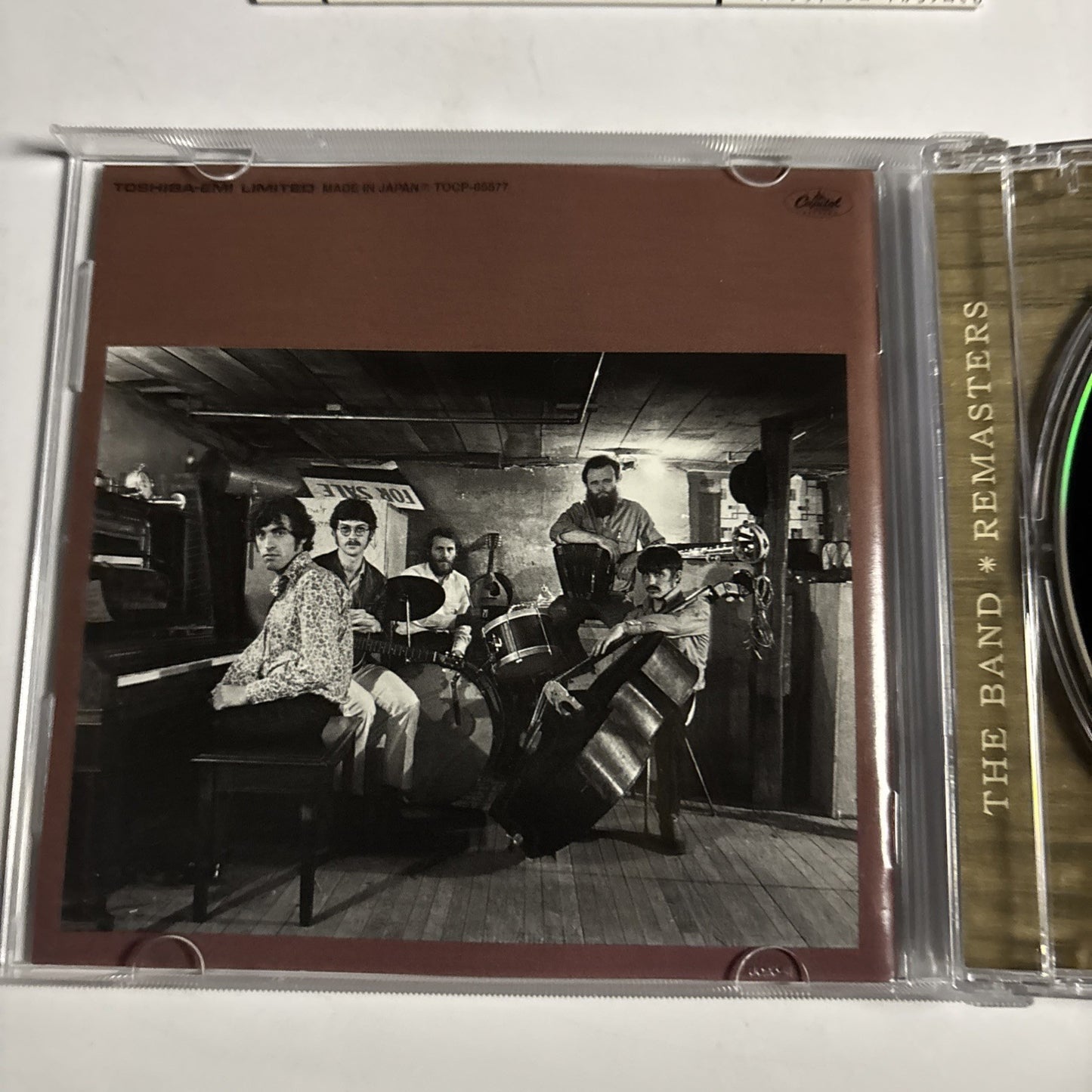 The Band – The Band (CD, 2000) Japan Bonus Track TOCP-65577