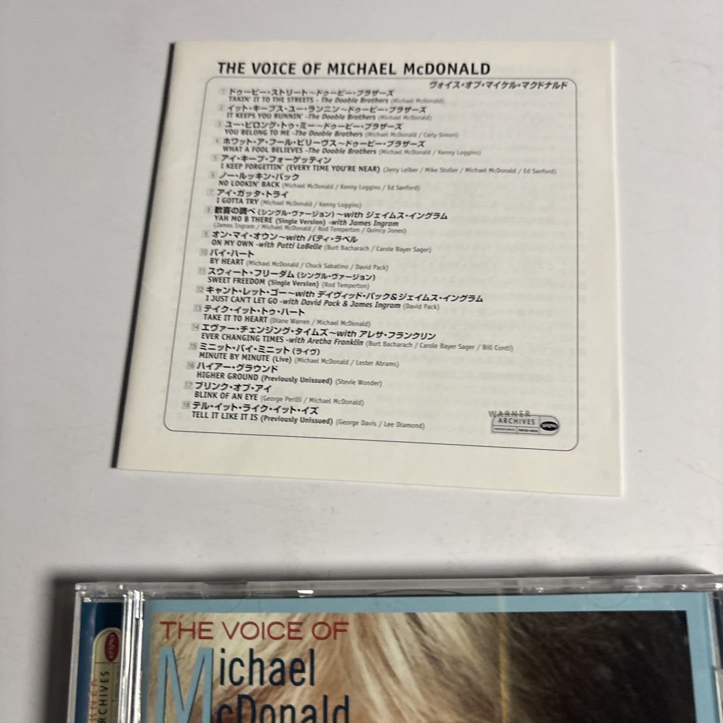 Michael McDonald – The Voice Of Michael McDonald (CD, 2000) Japan WPCR-10818