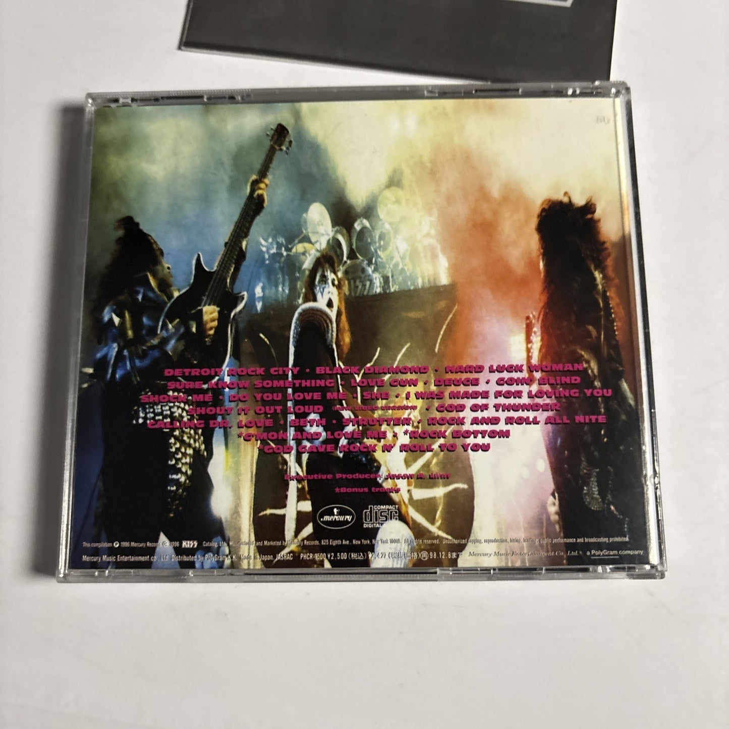 Kiss – Greatest Kiss (CD, 1996) Japan PHCR-1500