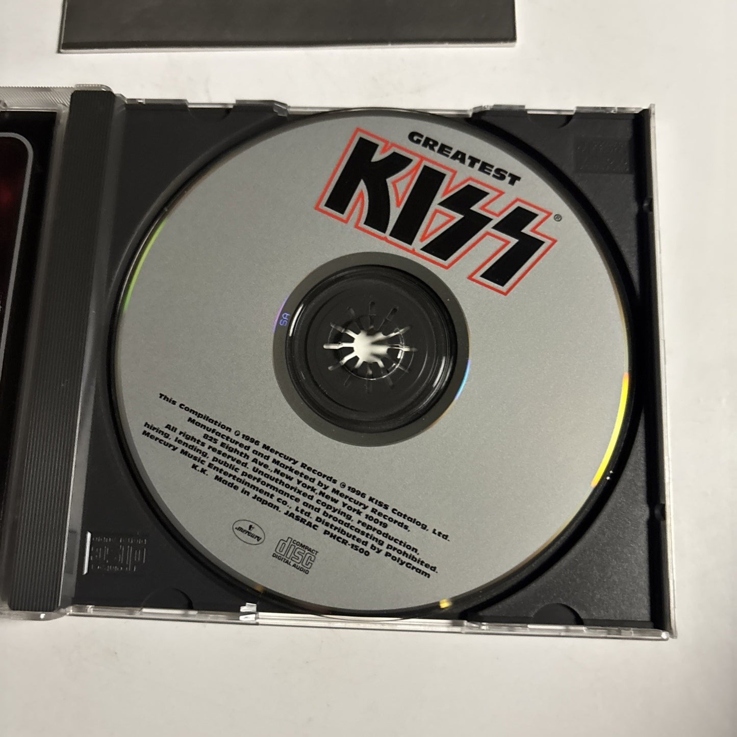 Kiss – Greatest Kiss (CD, 1996) Japan PHCR-1500