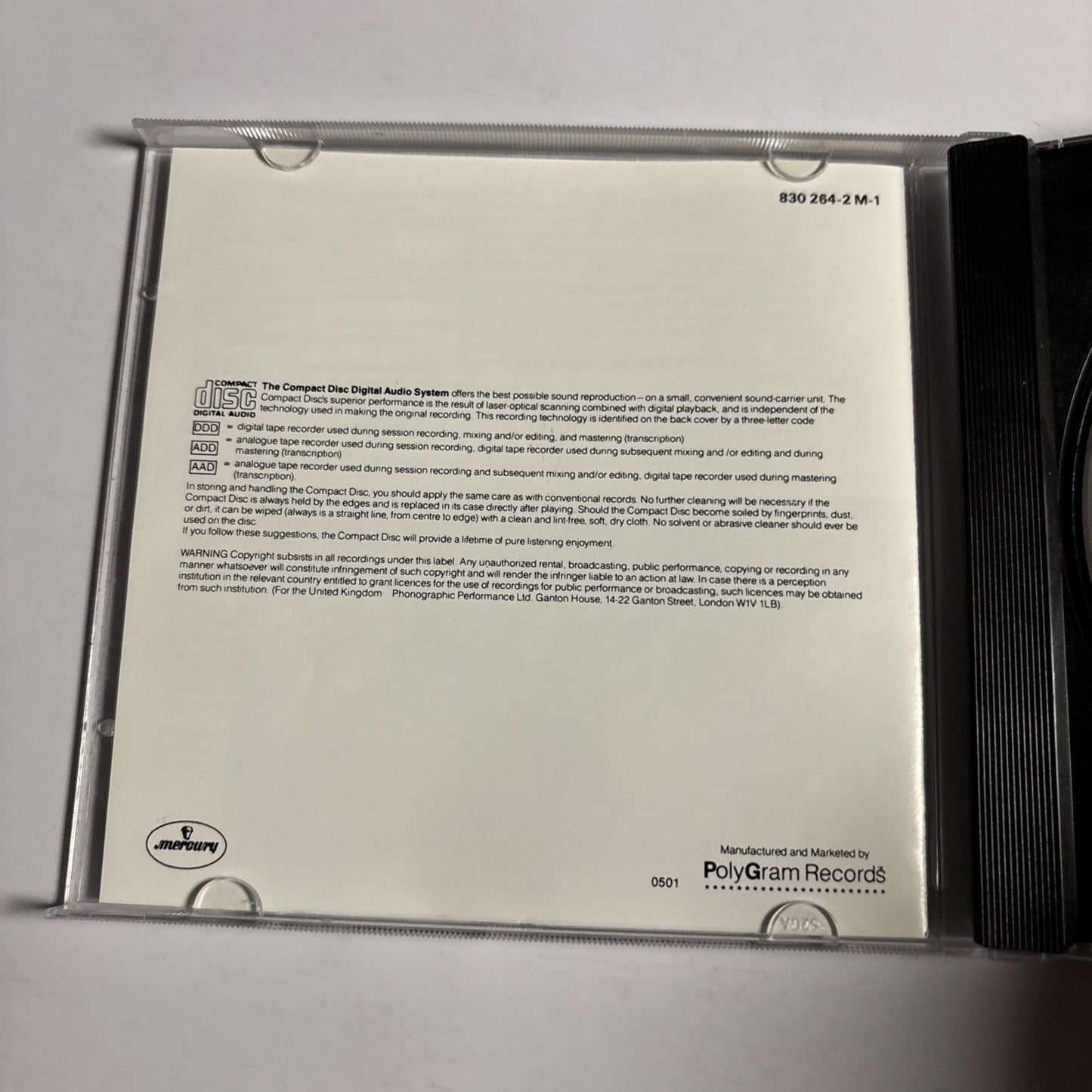 Bon Jovi – Slippery When Wet (CD, 1986) US 830 264-2 M-1