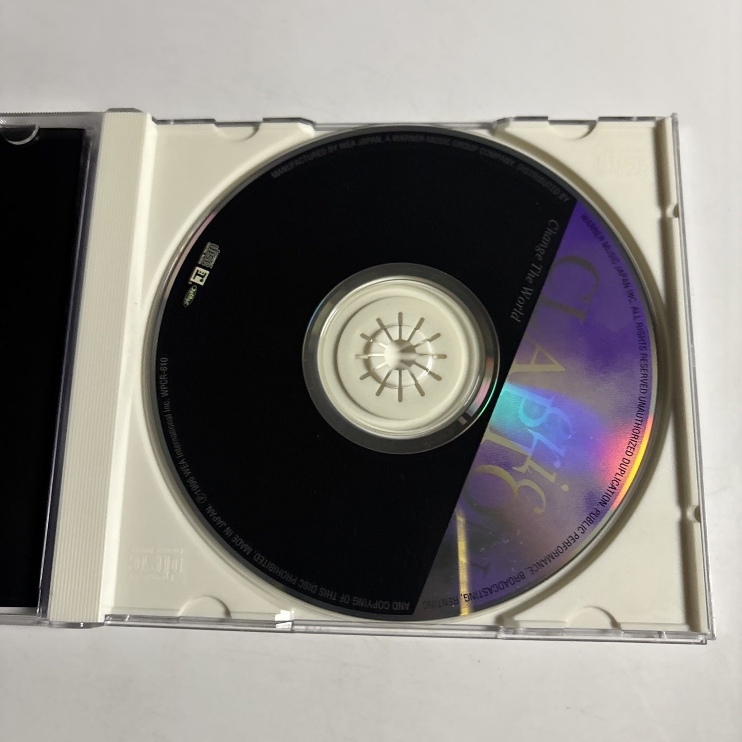 Eric Clapton – Change The World (CD, 1996)  Japan WPCR-810