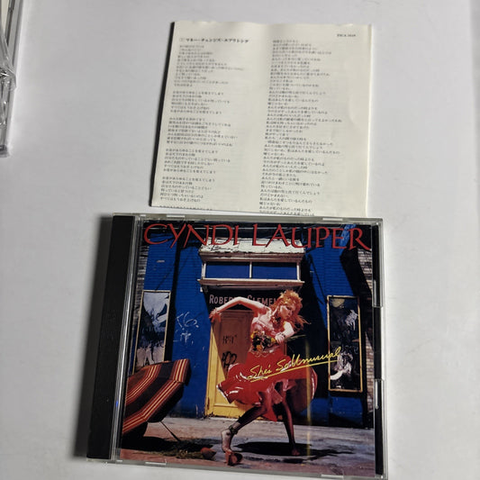 Cyndi Lauper – She's So Unusual (CD, 1996) Japan ESCA 7619