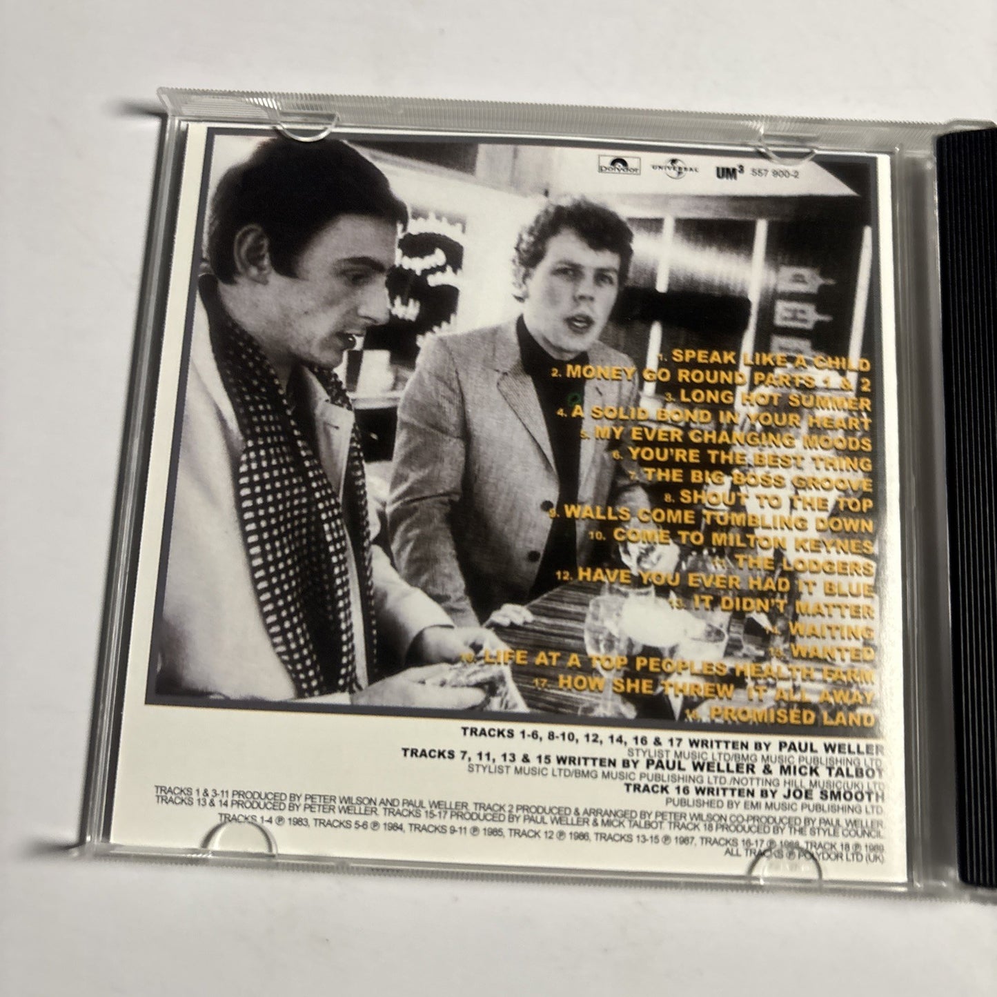 The Style Council – Greatest Hits  (CD, 2000)  Europe 557 900-2