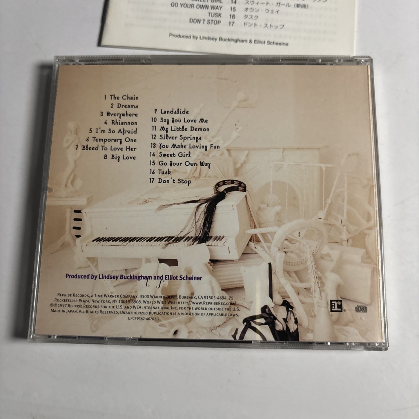 Fleetwood Mac – The Dance (CD, 1997) Japan WPCR-1396