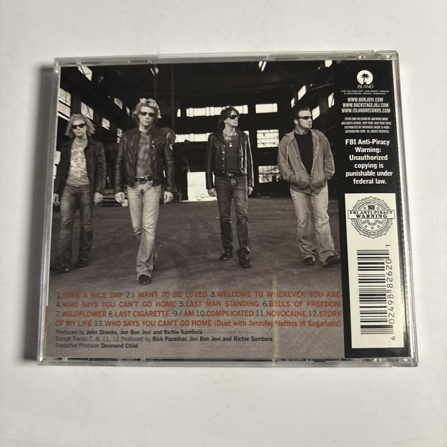 Bon Jovi – Have A Nice Day (CD, 2005)  US B0005371-02